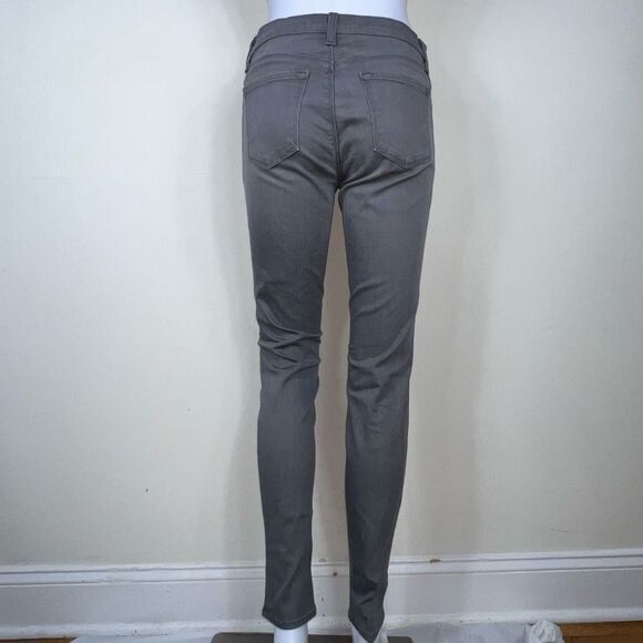 J Brand Gotham Super Skinny Gray Jeans - Picture 5 of 14